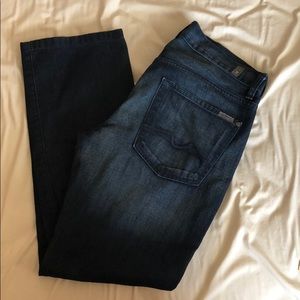 7 For All Mankind Standard Jeans size 32 straight
